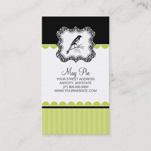 Jenの名刺 名刺 (正面)