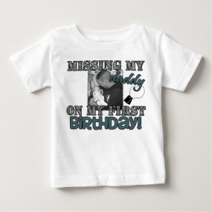 Jenの最初誕生日のティー! ベビーTシャツ