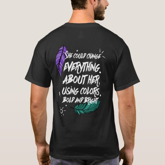 Jenの歩行 Tシャツ (裏面)