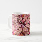 Jenの結び目のコーヒー・マグ コーヒーマグカップ (正面左)