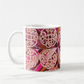 Jenの結び目のコーヒー・マグ コーヒーマグカップ (左)