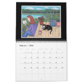 Jen Niles Art 12ヶ月のウォールカレンダー カレンダー (2月 2026)