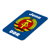 Jena, DDR, Jena, Germany (East German GDR Ossi) マグネット (左側)
