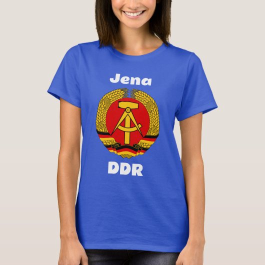 Jena, DDR, Jena, Germany (East German GDR Ossi) Tシャツ (正面)