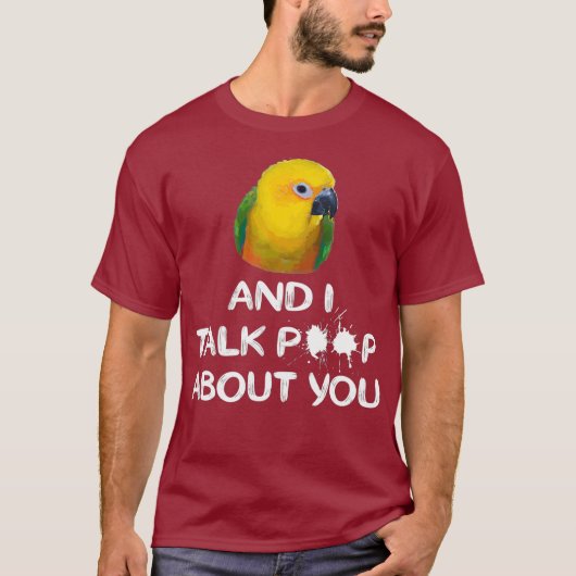 Jenday Conure Shirt IとConure Toak You Tシャツ (正面)