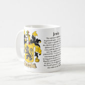 Jenks、起源、意味および頂上 コーヒーマグカップ (正面左)