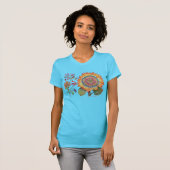 Jennaのヒマワリのティー Tシャツ (正面フル)