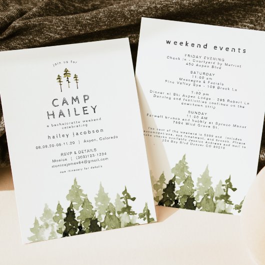 JENNAパイン素朴マウンテンキャンプバチェロレッテ