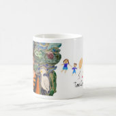 Jennaブラウンのマグ コーヒーマグカップ (中央)