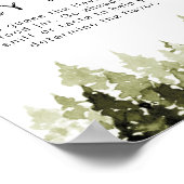 JENNA 素朴 Pineはベビー食品の赤ちゃんシャワーを推測 ポスター (角)