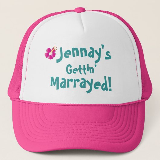 jennay花、Jennay、Getting', Marrayed! キャップ (正面)