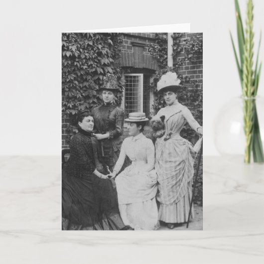 JennieジェロームのランドルフChurchillより遅い女性 カード (正面)