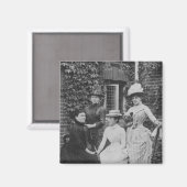 Jennie Jerome, Lady Randolph Churchill マグネット (正面/裏面)