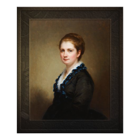 Jennie Walters Delano by George 威厳がある Baker Jr. フォトプリント (正面)