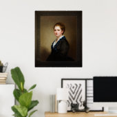 Jennie Walters Delano by George 威厳がある Baker Jr. ポスター (ホームオフィス)