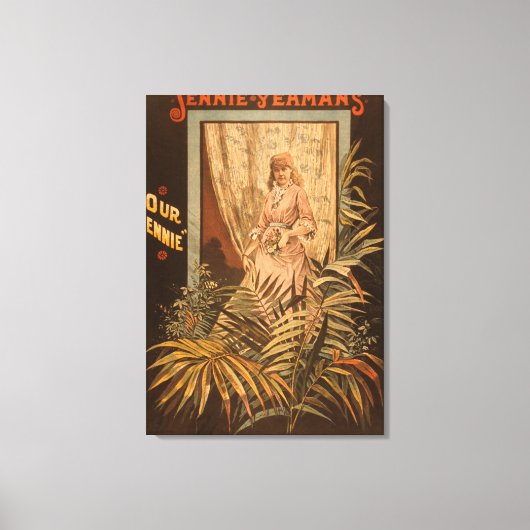 Jennie Yeamans 「Our Jennie」ポスタ遊ー キャンバスプリント (正面)