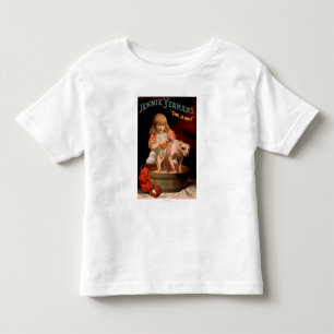 Jennie Yeamans "Our Jennie"女の子洗濯犬 トドラーTシャツ