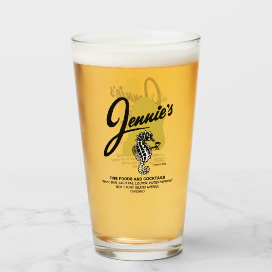 Jennie's Restaurant & Lounge,シカゴ, IL タンブラーグラス (ドリンク正面)