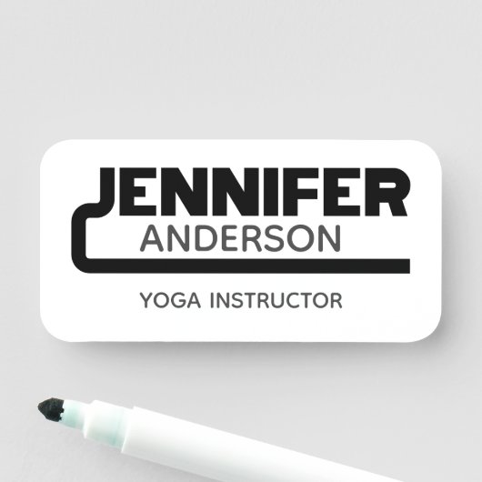 Jennifer名タグ 名札 (インサイチュ)