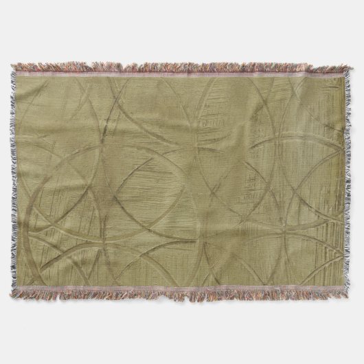 Jennifer 絵画 Goldbergerによるリンク円の詳細 スローブランケット (正面)