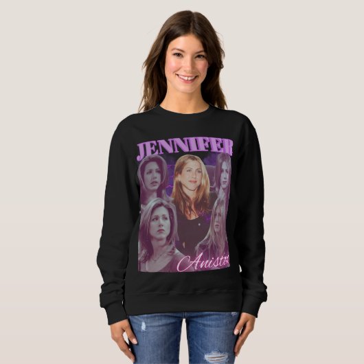 Jennifer Aniston Friends Vintage Bootleg スウェットシャツ (正面フル)