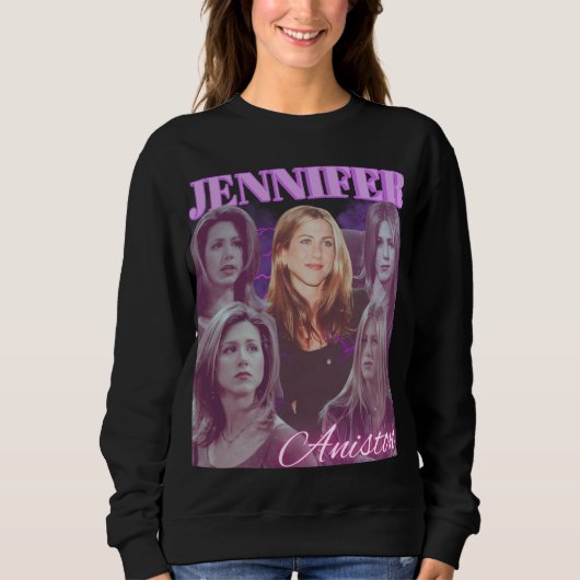 Jennifer Aniston Friends Vintage Bootleg スウェットシャツ (正面)