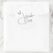 Jennifer BeneのInsta-Signature ラウンドシール (バッグ)