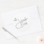 Jennifer BeneのInsta-Signature ラウンドシール (封筒)