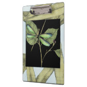 Jennifer Goldberger葉によるドラゴンフライの挿入を持つ クリップボード (左)