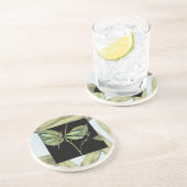 Jennifer Goldberger葉によるドラゴンフライの挿入を持つ コースター (側面)