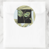 Jennifer Goldberger葉によるドラゴンフライの挿入を持つ ラウンドシール (バッグ)