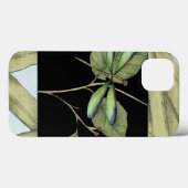 Jennifer Goldberger葉によるドラゴンフライの挿入を持つ Case-Mate iPhoneケース (裏面 (横))