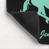Jennifer_Greenのユニコーンの変更色 マウスパッド (コーナー)