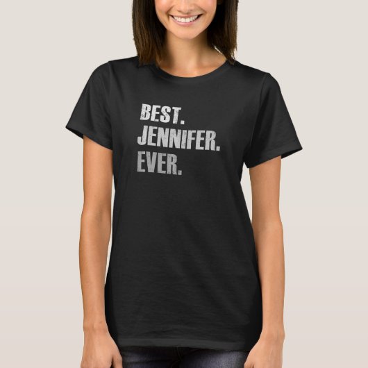 JENNIFER JENNIFER最高ののEVER Tシャツ (正面)