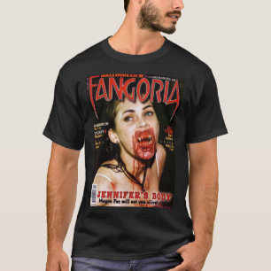 Jennifer&X27;S体Meganキツネ誌カバーEssen Tシャツ