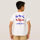 Jennifersのカスタムな帰郷のワイシャツ Tシャツ (裏面フル)