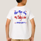 Jennifersのカスタムな帰郷のワイシャツ Tシャツ (裏面)