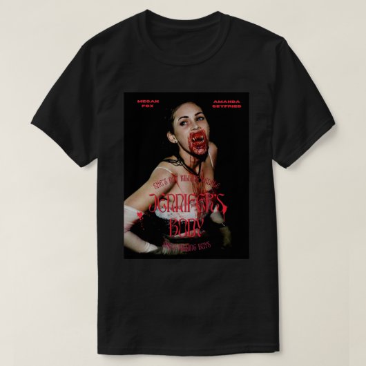 Jennnifer Body Movie Poster Poster.png Tシャツ (デザイン正面)