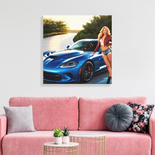 Jenny キャンバスプリント (インサイチュ (リビング))