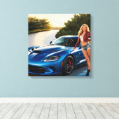 Jenny キャンバスプリント (インサイチュ (ウッドフロア))