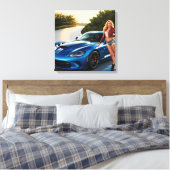 Jenny キャンバスプリント (インサイチュ (寝室))