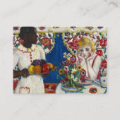 Jenny and Genevieve, 1915年Florine Stettheimer著 名刺 (正面)