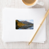 Jenny Lake IIでの反射 ラベル (インサイチュ)