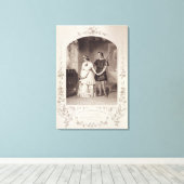 Jenny Marston恋しく思はPerditaとして、F. Robinson a氏 キャンバスプリント (インサイチュ (ウッドフロア))