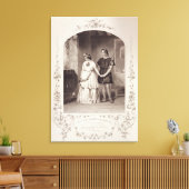 Jenny Marston恋しく思はPerditaとして、F. Robinson a氏 キャンバスプリント (インサイチュ (リビング))