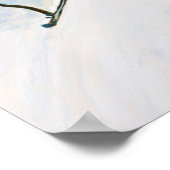 Jenny Nystrem Children sledding 1910 Winter XL ポスター (角)