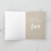 Jenny Nystrem Girl with snowball CC0090誕生日 カード (内部)