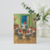 Jenny Nystromによるクリスマスカード ポストカード (スタンド正面)