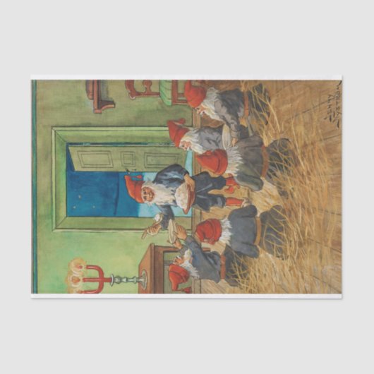 Jenny Nystromによるクリスマスカード 薄葉紙 (正面)