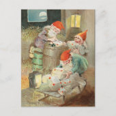 Jenny Nystromによるクリスマスモチーフ ポストカード (正面)